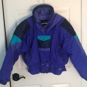 Edelweiss Ski Jacket,  jewel tone colors size M
